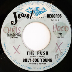 Billy Joe Young The Push / I Had My Heart Set On You USED VINYL 7INCH 45 RPM
