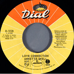 Annette Snell Love Connection / Just As Hooked As I've Ever Been USED VINYL 7INCH 45 RPM STYRENE