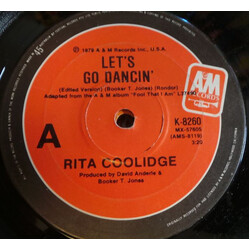 Rita Coolidge Let's Go Dancin' USED VINYL 7INCH 45 RPM SINGLE