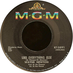 Wayne Newton All The Time / Like Everything Else USED VINYL 7INCH 45 RPM SINGLE