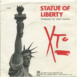 XTC Statue Of Liberty USED VINYL 7INCH 45 RPM SINGLE STEREO