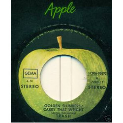Trash (9) Golden Slumbers / Carry That Weight USED VINYL 7INCH 45 RPM