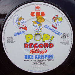 Paul Young / KC & The Sunshine Band Love Of The Common People / Give It Up USED VINYL 7INCH 45 RPM SINGLE PROMO