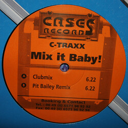 C-Traxx Mix It Baby! USED VINYL 12INCH 45 RPM