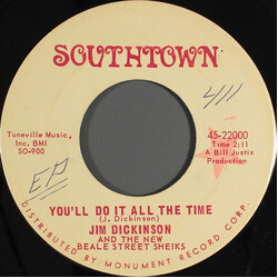 Jim Dickinson You'll Do It All The Time USED VINYL 7INCH 45 RPM PROMO