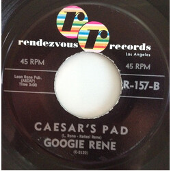 Googie Rene Caesar's Pad / Ez-Zee USED VINYL 7INCH 45 RPM SINGLE