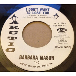 Barbara Mason I Don't Want To Lose You USED VINYL 7INCH 45 RPM PROMO