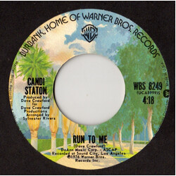 Candi Staton Run To Me VINYL 7" USED