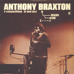 Anthony Braxton 3 Compositions Of New Jazz Vinyl LP USED