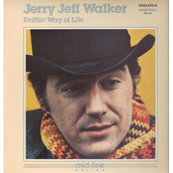 Jerry Jeff Walker Driftin' Way Of Life Vinyl LP USED