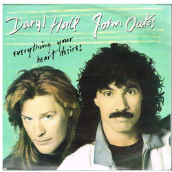 Daryl Hall & John Oates Everything Your Heart Desires USED VINYL 7INCH SINGLE