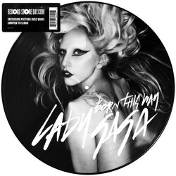Lady Gaga Born This Way USED VINYL 12INCH RECORD STORE DAY LIMITED EDITION PICTURE DISC