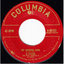 Jo Stafford / Paul Weston And His Orchestra The Christmas Blues / What Good Am I Without You USED VINYL 7INCH SINGLE 45 RPM