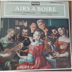 Jacques Herbillon / Jean-Louis Petit Airs A Boire Vinyl LP USED