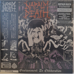 Napalm Death From Enslavement To Obliteration Vinyl LP USED