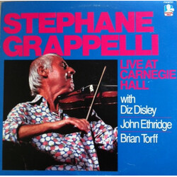 Stéphane Grappelli Live At Carnegie Hall Vinyl LP USED