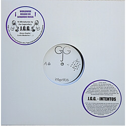 J.G.G. INTENTOS USED VINYL 12INCH 45 RPM MINI-ALBUM STEREO