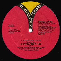 Denise Lopez If You Feel It USED VINYL 12INCH