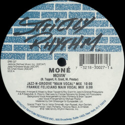 Moné Movin' USED VINYL 12INCH 33 S RPM