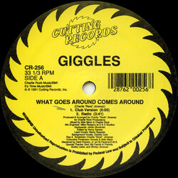 Giggles What Goes Around Comes Around USED VINYL 12INCH 33 S RPM
