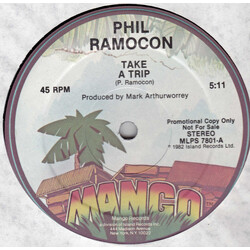 Phil Ramacon Take A Trip USED VINYL 12INCH 45 RPM PROMO