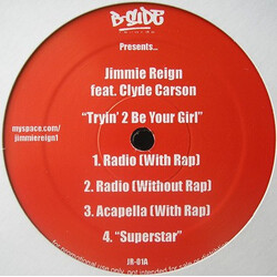 Jimmie Reign / Clyde Carson / Cataracs / The Pack (2) Tryin' 2 Be Your Girl / Blueberry Afghani USED VINYL 12INCH PROMO