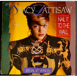 Stacy Lattisaw Nail It To The Wall USED VINYL 12INCH 33 S RPM
