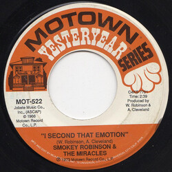 The Miracles I Second That Emotion / If You Can Want USED VINYL 7INCH 45 RPM SINGLE