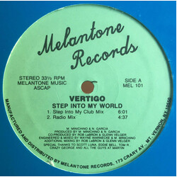 Vertigo (3) Step Into My World USED VINYL 12INCH 33 S RPM