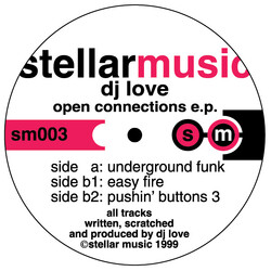 DJ Love Open Connections E.P. USED VINYL 12INCH 33 S RPM