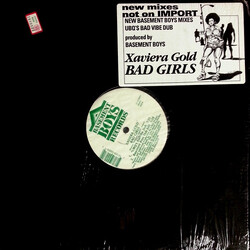 Xaviera Gold Bad Girls USED VINYL 12INCH 33 S RPM