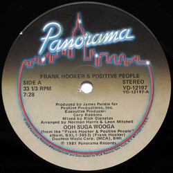 Frank Hooker & Positive People Ooh Suga Wooga / This Feelin' USED VINYL 12INCH 33 S RPM