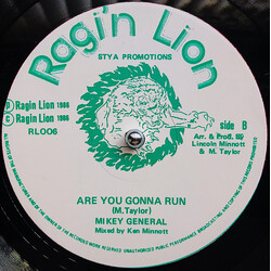Mikey General My Commanding Wife / Are You Gonna Run USED VINYL 12INCH