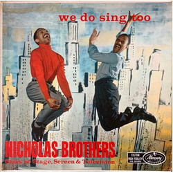 The Nicholas Brothers We Do Sing Too Vinyl LP USED
