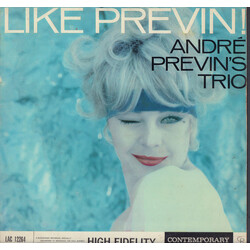 The André Previn Trio Like Previn! Vinyl LP USED