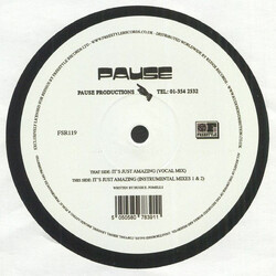 Pause It's Just Amazing USED VINYL 12INCH 45 RPM REISSUE