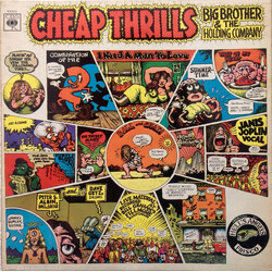 Big Brother & The Holding Company Cheap Thrills Vinyl LP USED