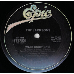 The Jacksons Walk Right Now USED VINYL 12INCH 33 S RPM