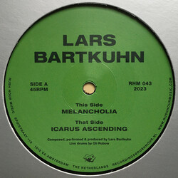 Lars Bartkuhn Melancholia USED VINYL 12INCH 45 RPM
