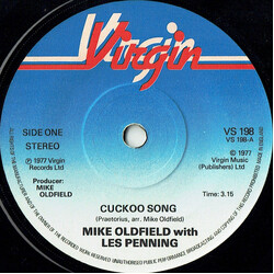 Mike Oldfield / Leslie Penning Cuckoo Song USED VINYL 7INCH 45 RPM SINGLE
