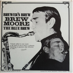 Brew Moore Brewer's Brew - The Blue Brew Vinyl LP USED