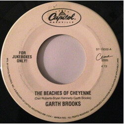Garth Brooks Beaches Of Cheyenne / Ireland USED VINYL 7INCH 45 RPM JUKEBOX