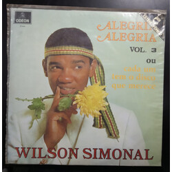 Wilson Simonal Alegria Alegria Vol. 3 Ou Cada Um Tem O Disco Que Merece Vinyl LP USED