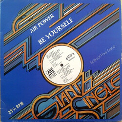 Air Power Be Yourself USED VINYL 12INCH 33 S RPM