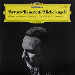 Arturo Benedetti Michelangeli / Frédéric Chopin 10 Mazurkas · Prélude Op. 45 · Ballade Op.23 · Scherzo Op. 31 Vinyl LP USED