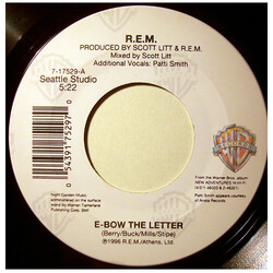 R.E.M. E-Bow The Letter USED VINYL 7INCH 45 RPM SINGLE