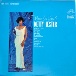Ketty Lester Where Is Love? Vinyl LP USED
