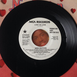 New Edition Lost In Love USED VINYL 7INCH 45 RPM SINGLE PROMO STEREO
