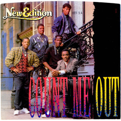 New Edition Count Me Out USED VINYL 7INCH 45 RPM SINGLE PROMO STEREO