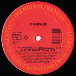 Bangles In Your Room USED VINYL 12INCH 33 S RPM